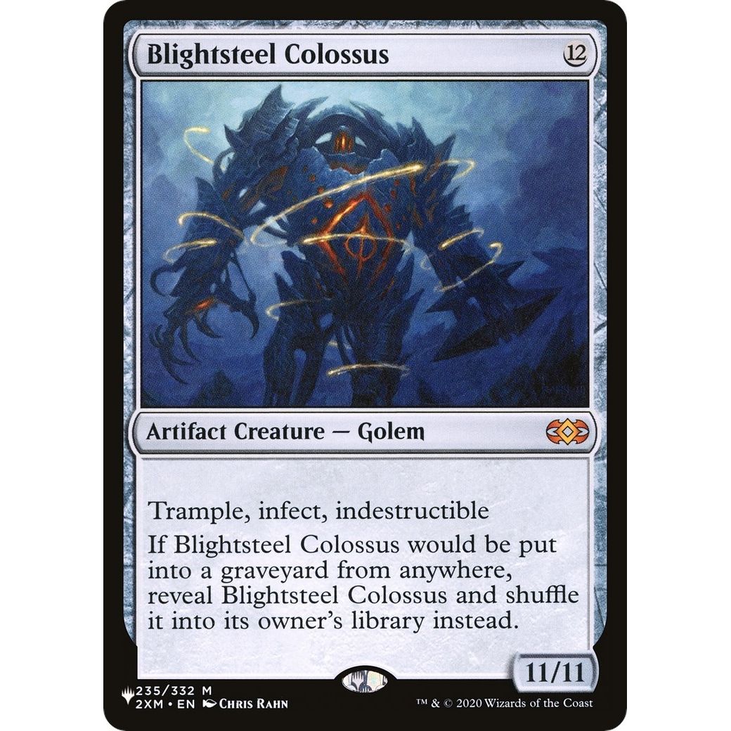 Image for Blightsteel Colossus (235/332) (LIST) - Magic: The Gathering