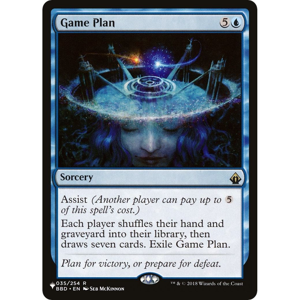 Image for Game Plan (035/254) (LIST) - Magic: The Gathering