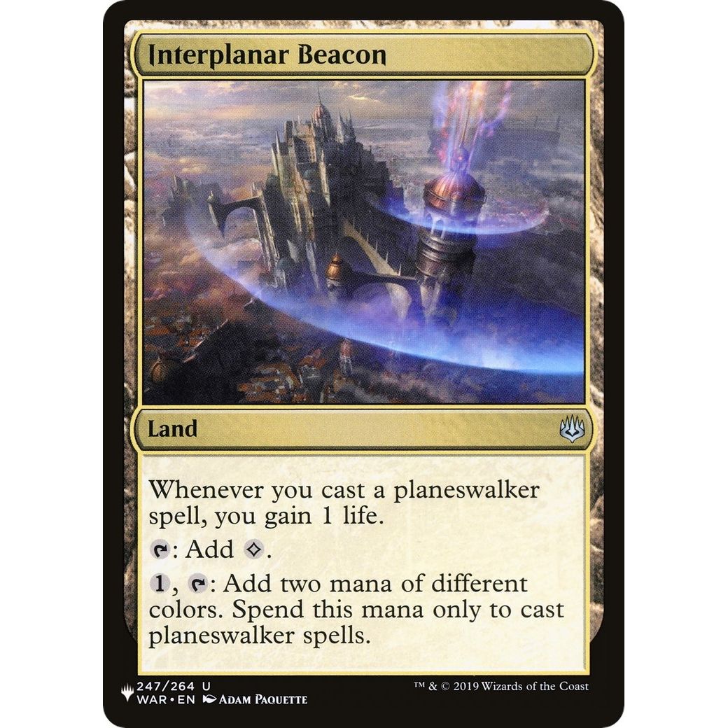 Image for Interplanar Beacon (247/264) (LIST) - Magic: The Gathering