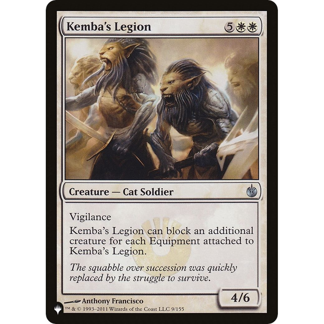 Image for Kemba's Legion (9/155) (LIST) - Magic: The Gathering