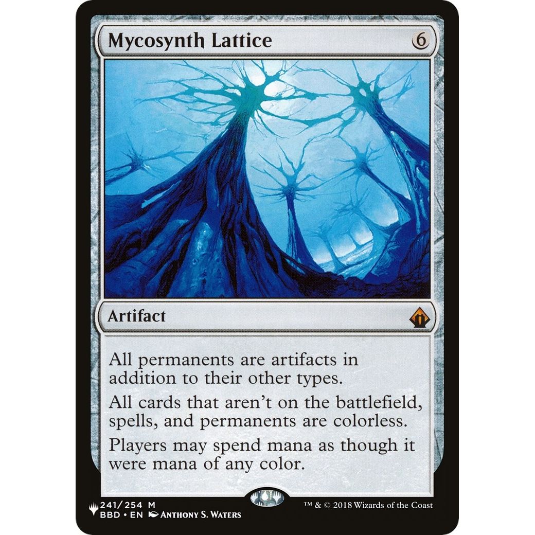 Image for Mycosynth Lattice (241/254) (LIST) - Magic: The Gathering