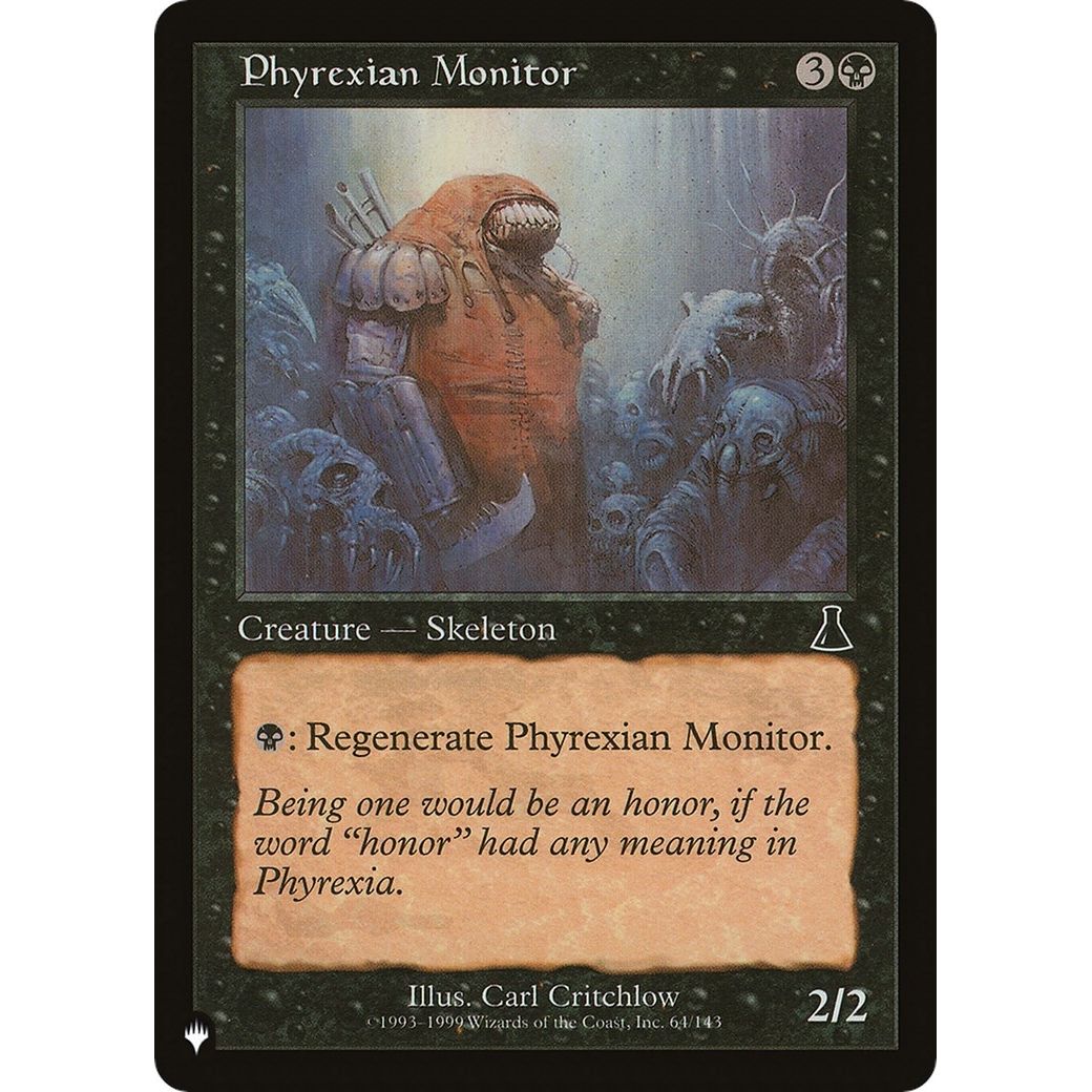 Image for Phyrexian Monitor (64/143) (LIST) - Magic: The Gathering