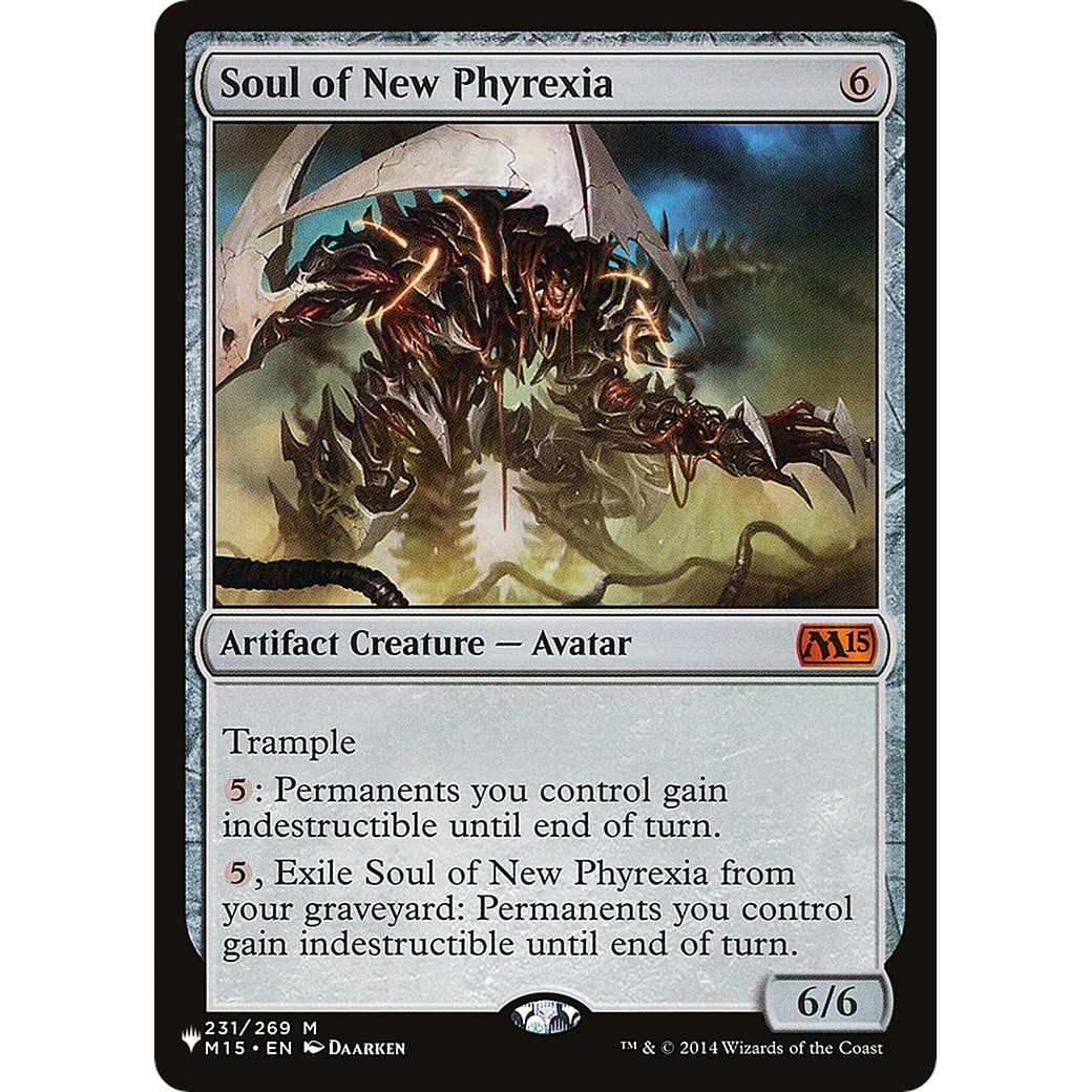 Image for Soul of New Phyrexia (231/269) (LIST) - Magic: The Gathering