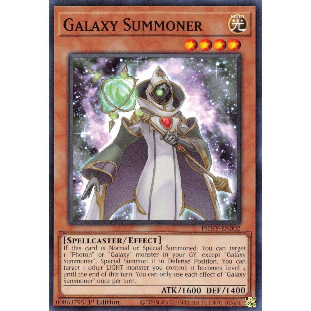 Image for Galaxy Summoner (PHHY-EN002) (PHHY) - YuGiOh