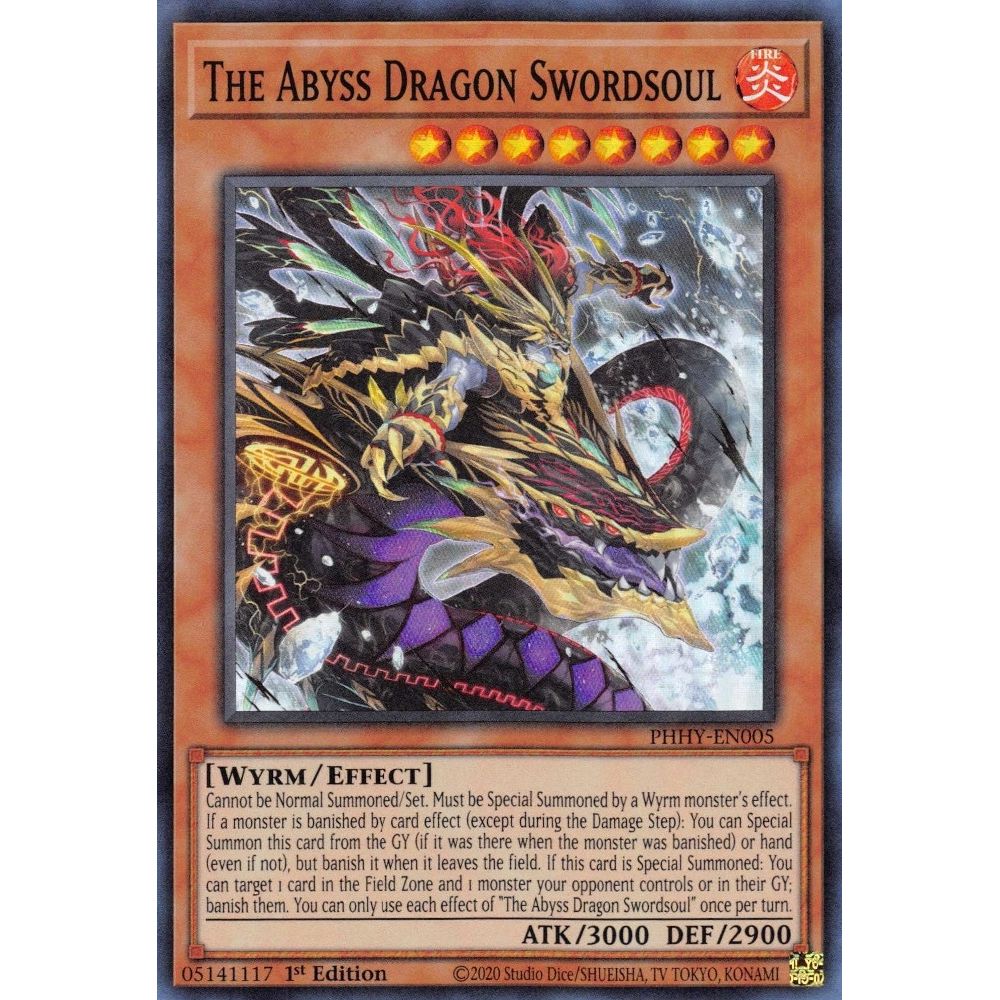 Image for The Abyss Dragon Swordsoul (PHHY-EN005) (PHHY) - YuGiOh