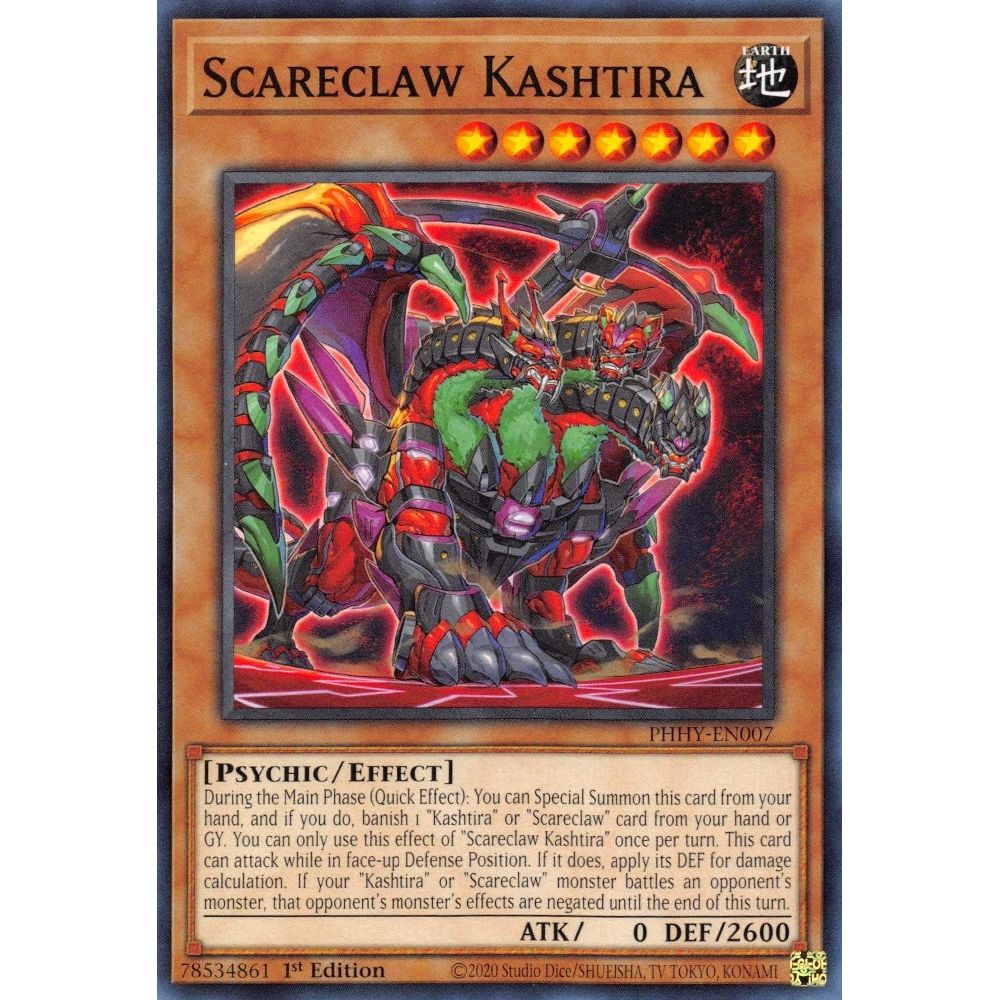 Image for Scareclaw Kashtira (PHHY-EN007) (PHHY) - YuGiOh