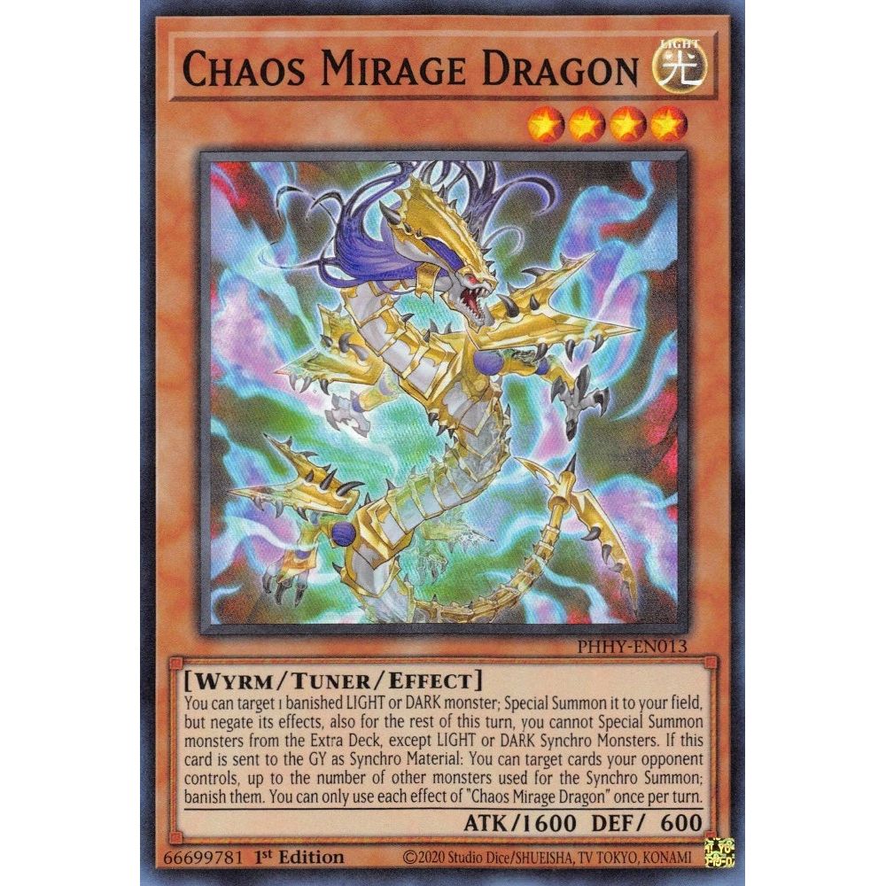 Image for Chaos Mirage Dragon (PHHY-EN013) (PHHY) - YuGiOh