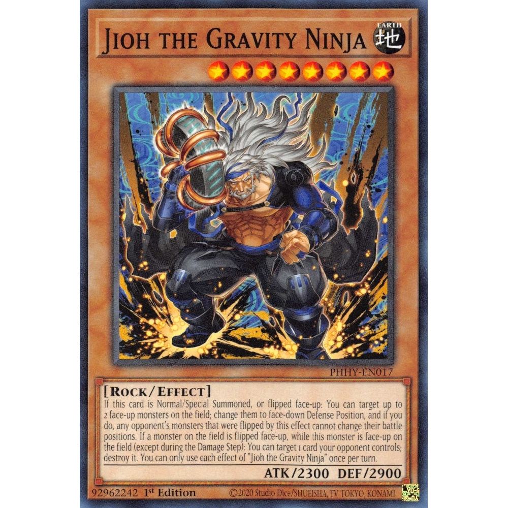 Image for Jioh the Gravity Ninja (PHHY-EN017) (PHHY) - YuGiOh