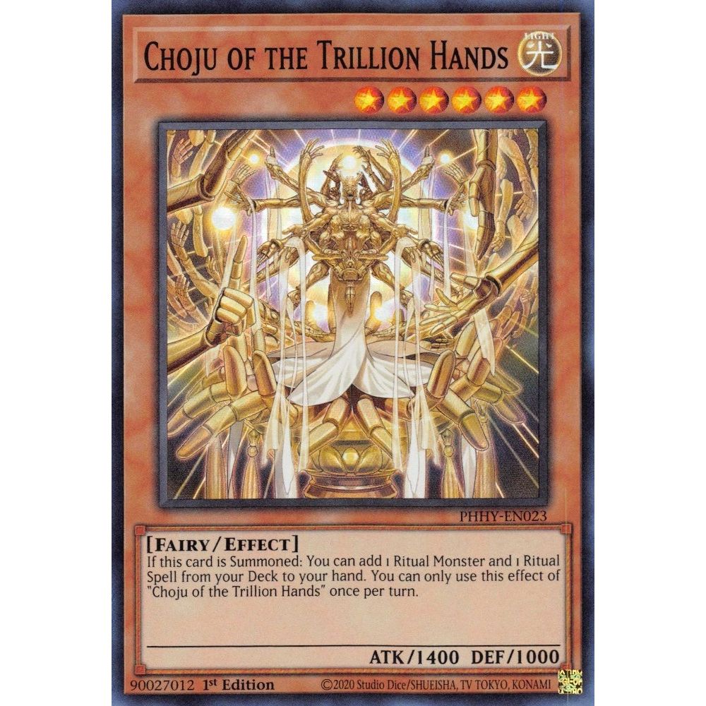 Image for Choju of the Trillion Hands (PHHY-EN023) (PHHY) - YuGiOh