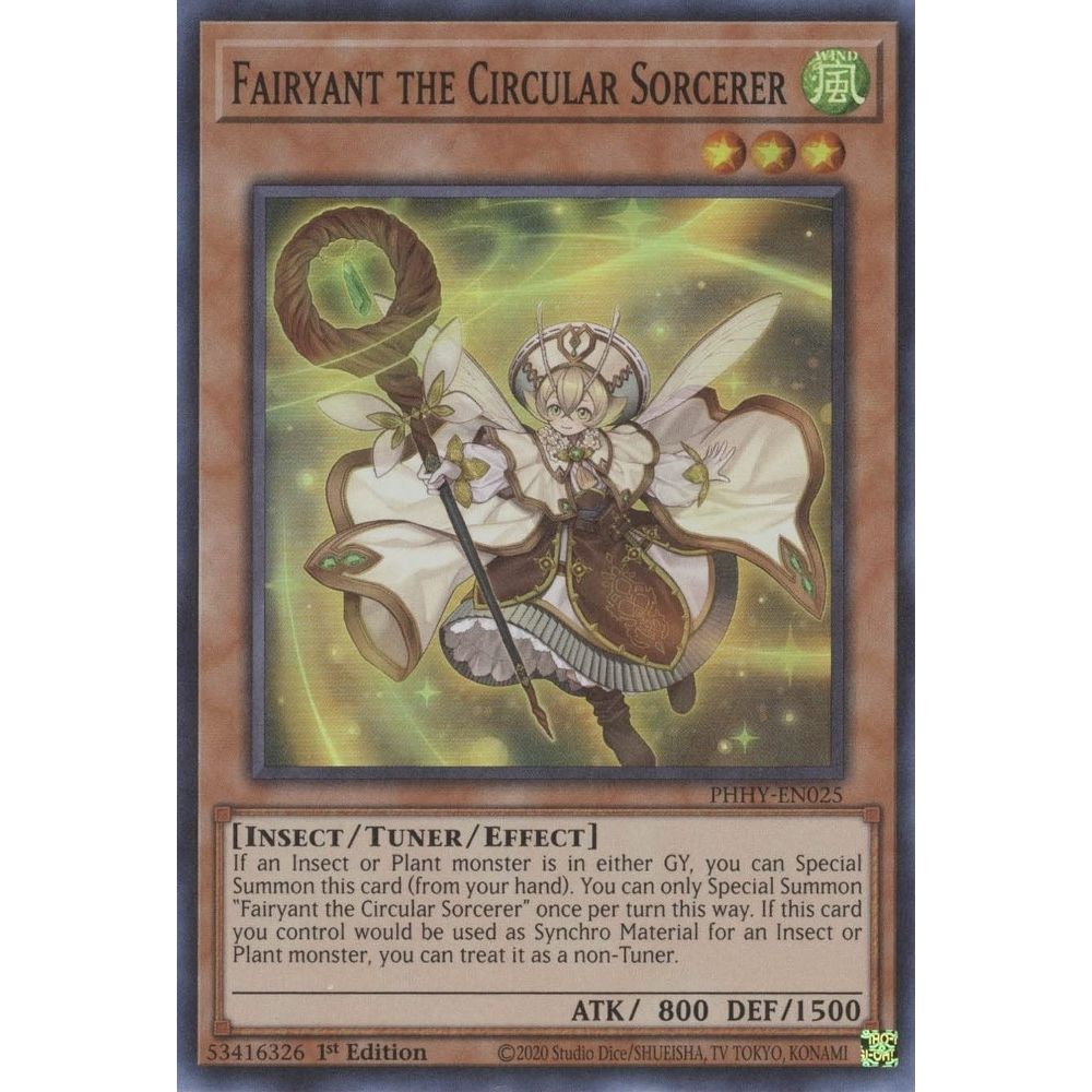 Image for Fairyant the Circular Sorcerer (PHHY-EN025) (PHHY) - YuGiOh