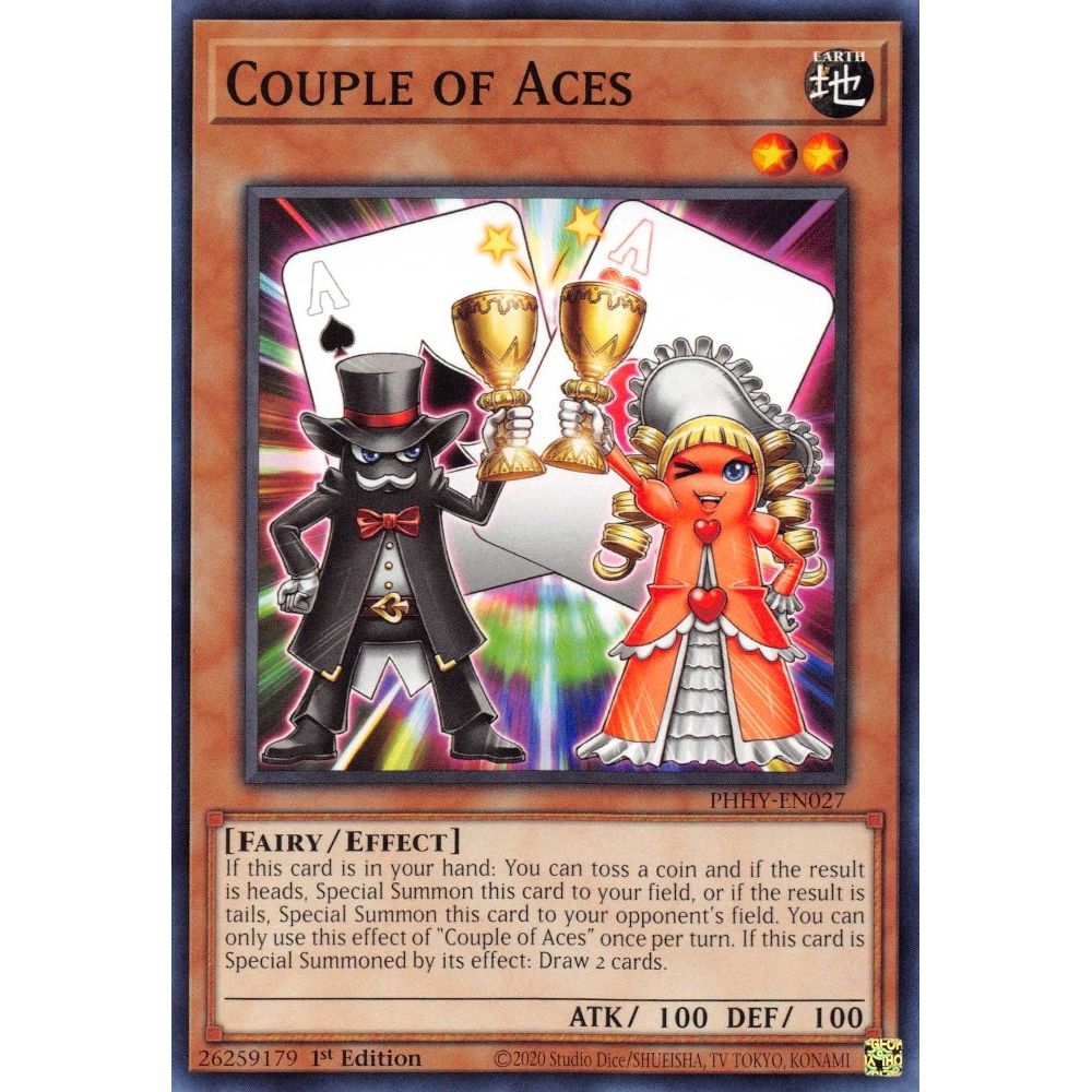 Image for Couple of Aces (PHHY-EN027) (PHHY) - YuGiOh