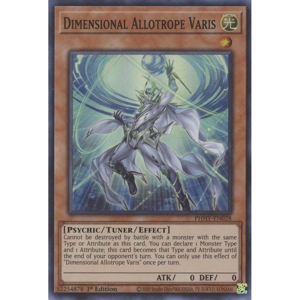 Image for Dimensional Allotrope Varis (PHHY-EN028) (PHHY) - YuGiOh
