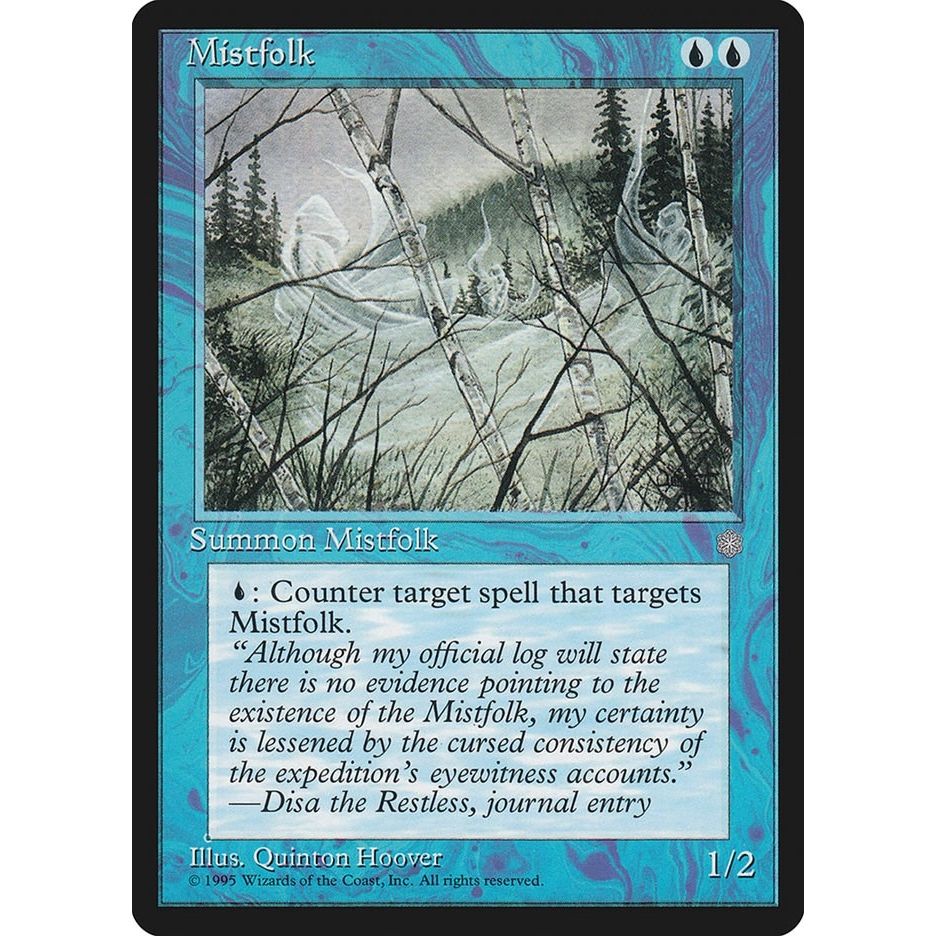 Image for Mistfolk (ICE) - Magic: The Gathering