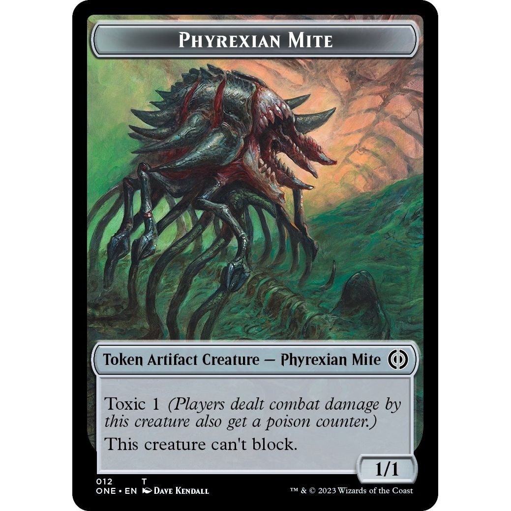 Image for Phyrexian Mite Token (012) (12) (ONE) - Magic: The Gathering