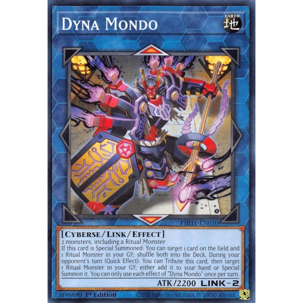 Image for Dyna Mondo (PHHY-EN050) (PHHY) - YuGiOh