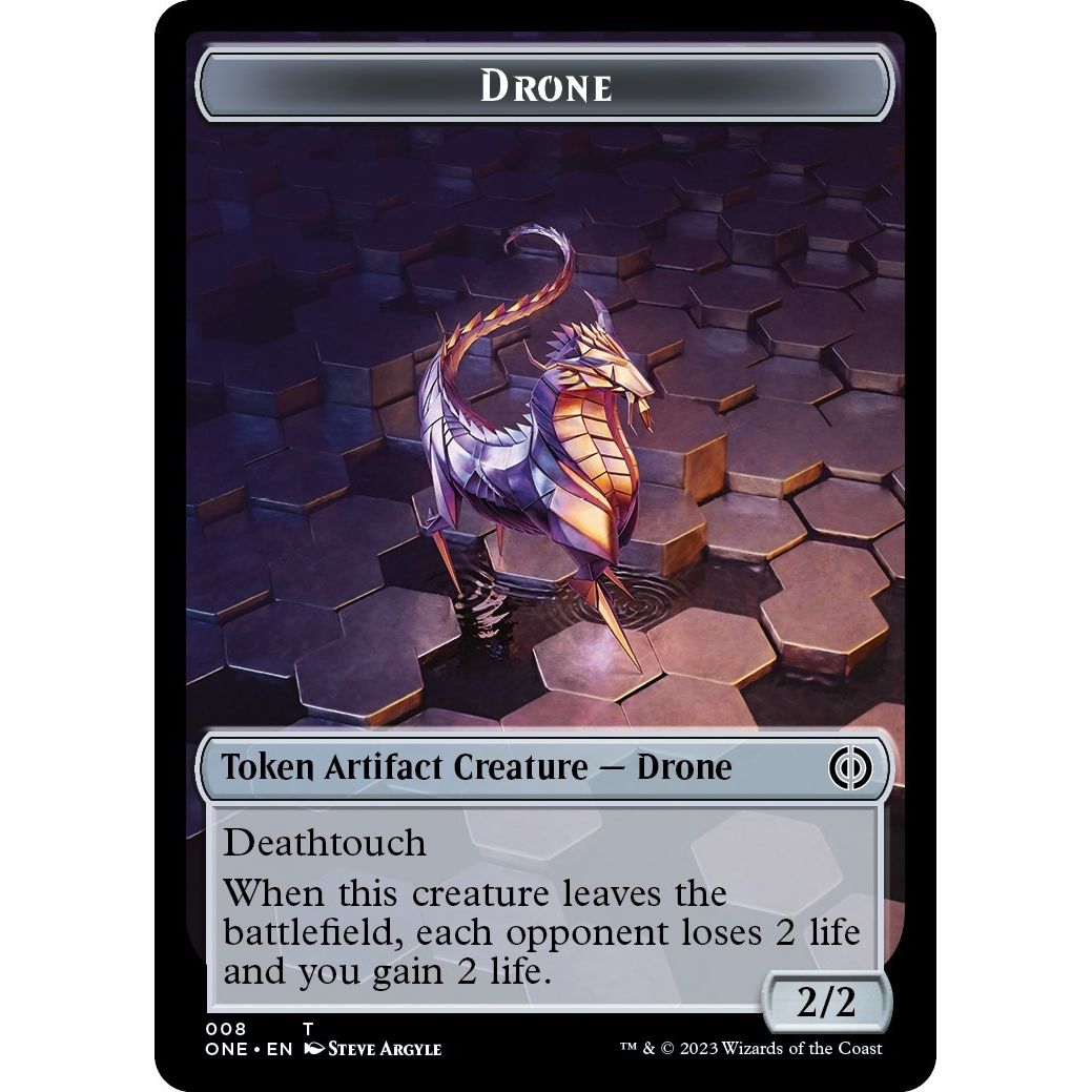 Image for Drone Token (8) (ONE) - Magic: The Gathering
