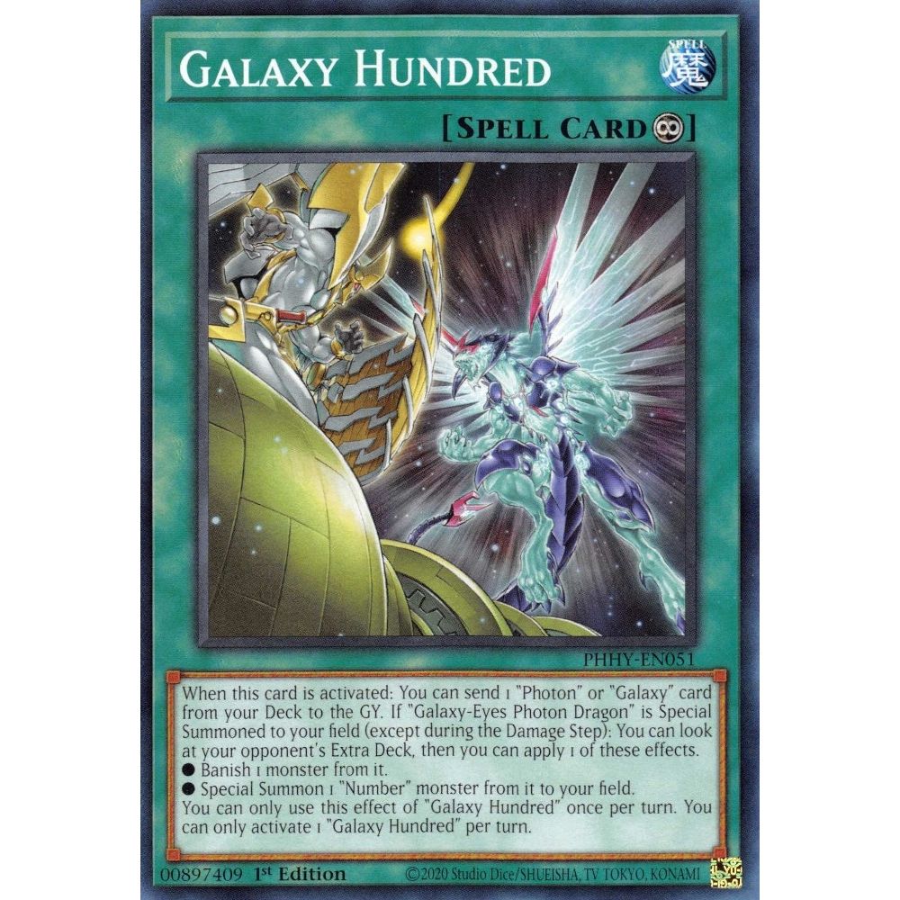 Image for Galaxy Hundred (PHHY-EN051) (PHHY) - YuGiOh