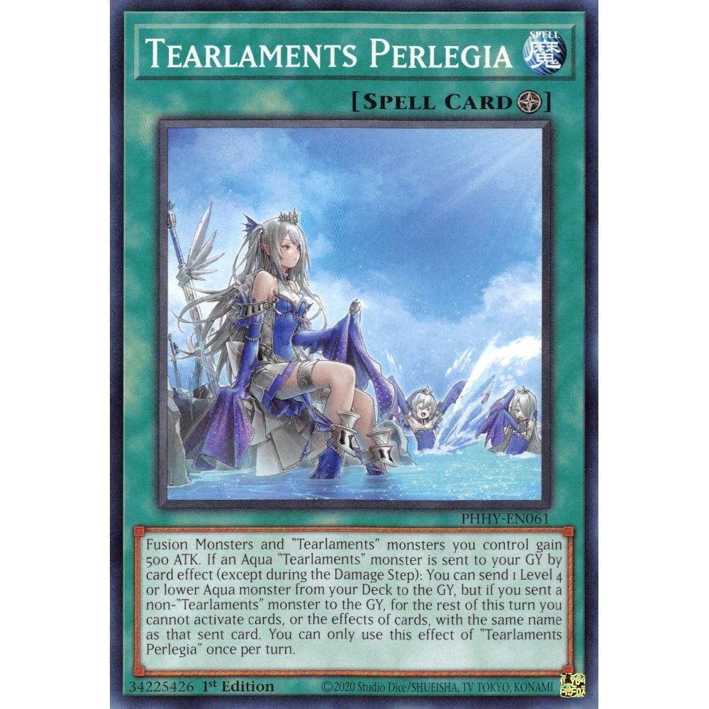 Image for Tearlaments Perlegia (PHHY-EN061) (PHHY) - YuGiOh