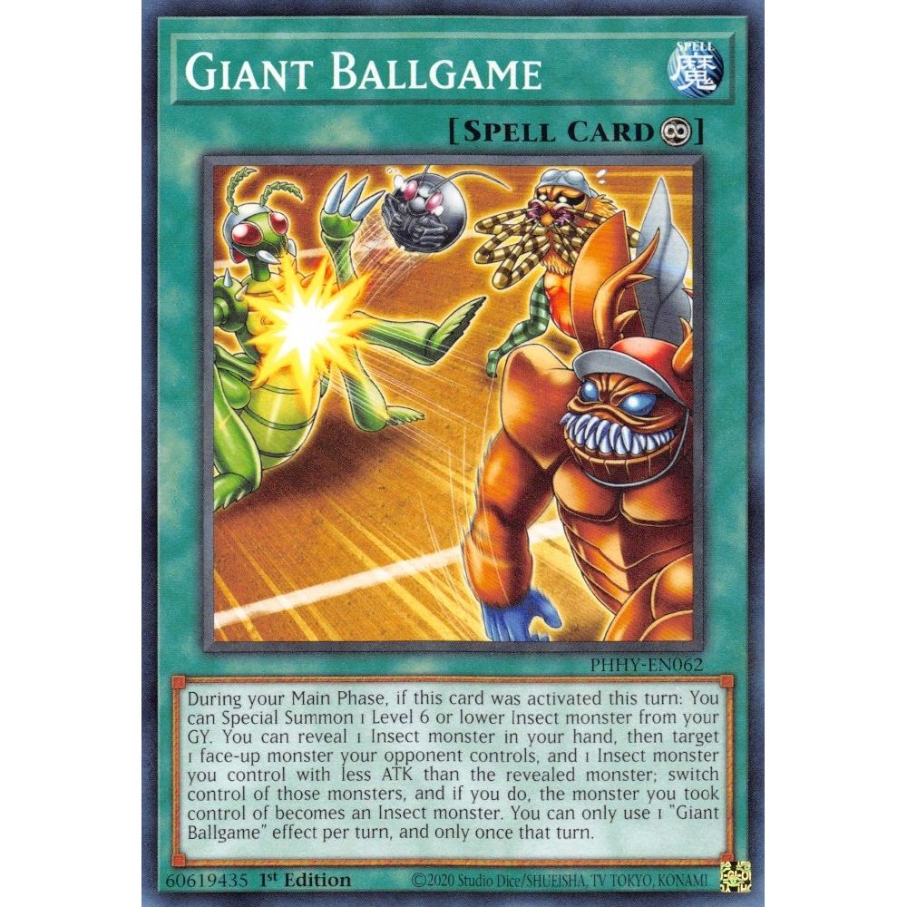 Image for Giant Ballgame (PHHY-EN062) (PHHY) - YuGiOh