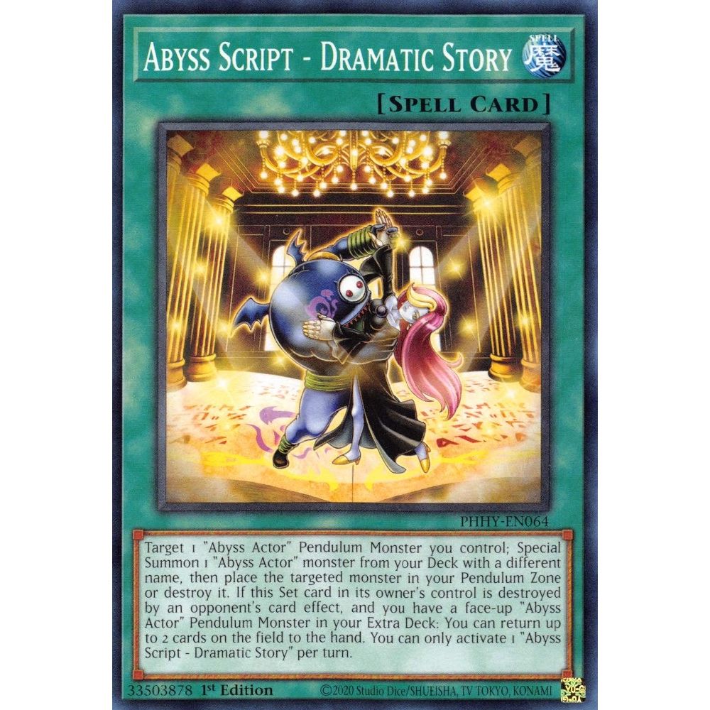 Image for Abyss Script - Dramatic Story (PHHY-EN064) (PHHY) - YuGiOh