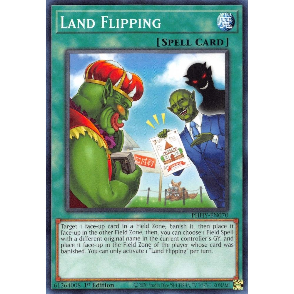 Image for Land Flipping (PHHY-EN070) (PHHY) - YuGiOh