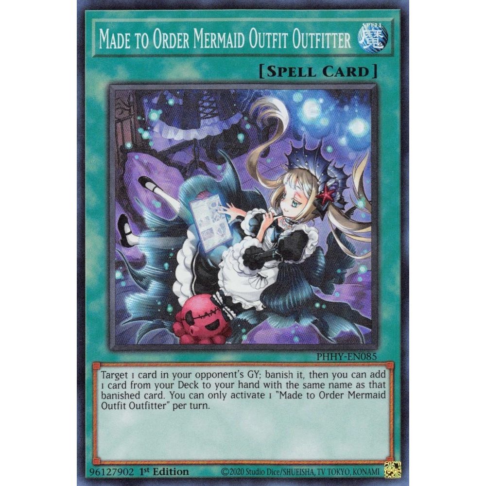 Image for Made to Order Mermaid Outfit Outfitter (PHHY-EN085) (PHHY) - YuGiOh