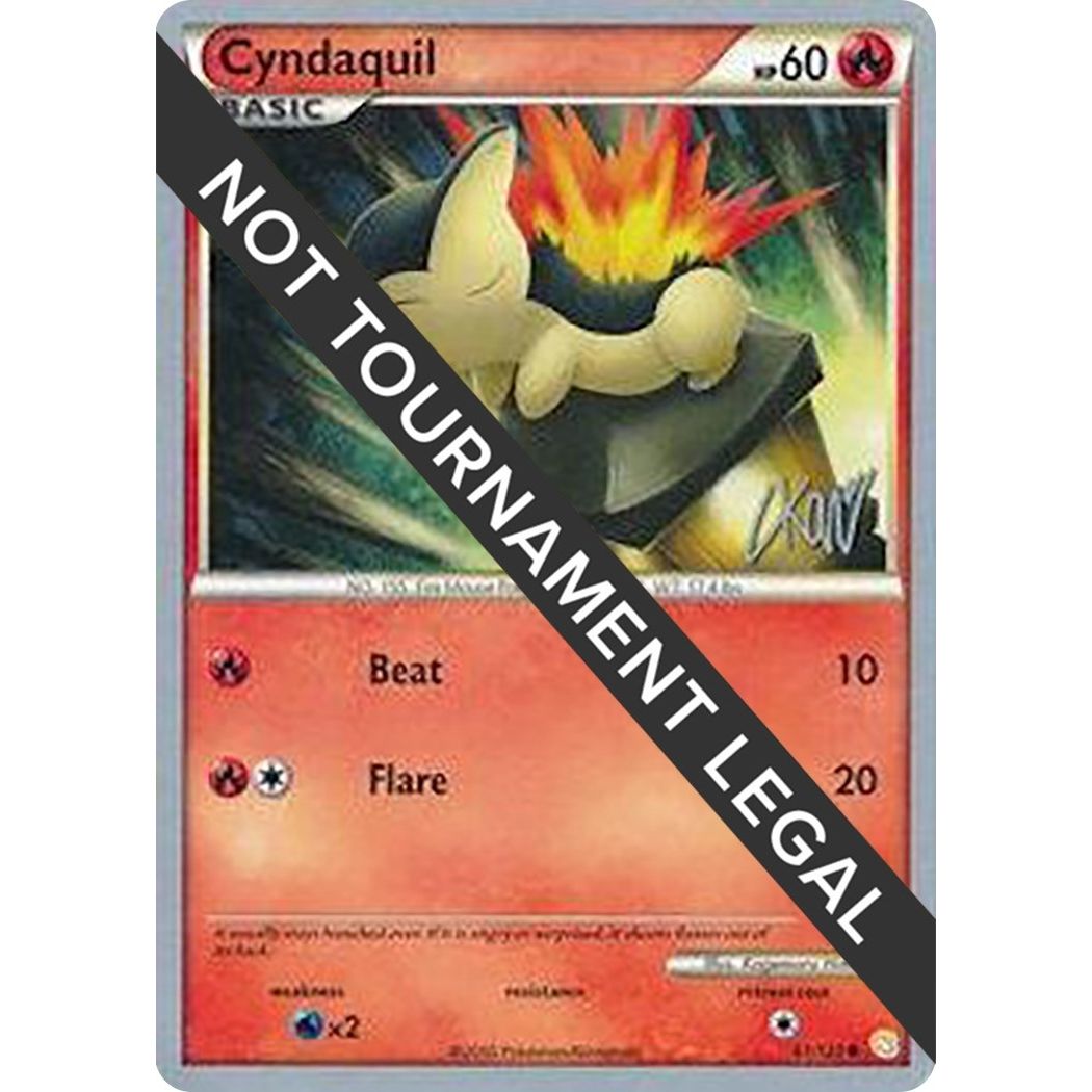 Image for Cyndaquil - 2011 (Christopher Kan) (61/123) (WCD) - Pokemon