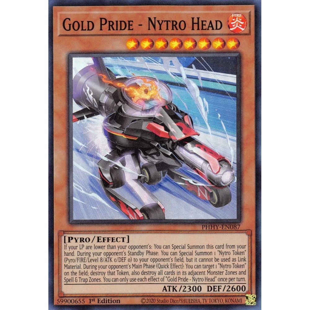 Image for Gold Pride - Nytro Head (PHHY-EN087) (PHHY) - YuGiOh