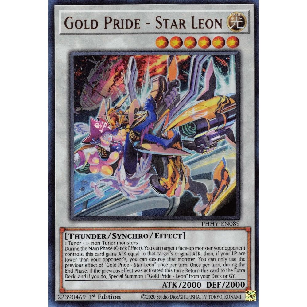 Image for Gold Pride - Star Leon (PHHY-EN089) (PHHY) - YuGiOh