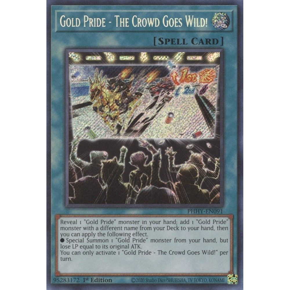 Image for Gold Pride - The Crowd Goes Wild! (PHHY-EN091) (PHHY) - YuGiOh