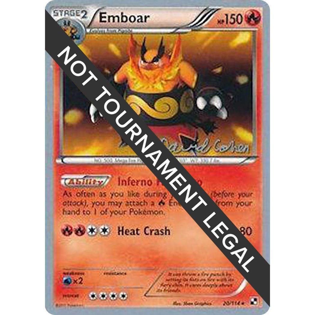 Image for Emboar - 2011 (David Cohen) (20/114) (WCD) - Pokemon