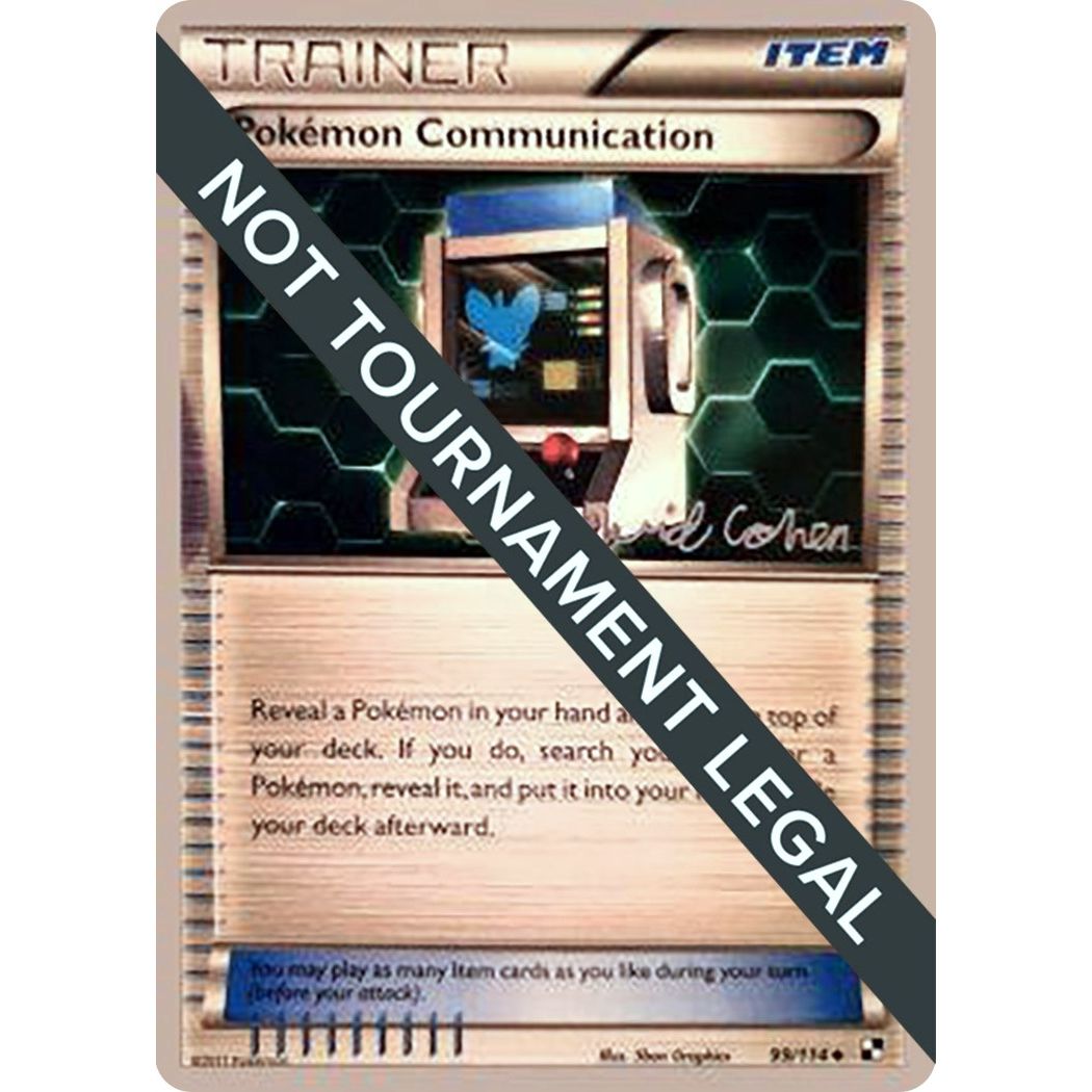 Image for Pokemon Communication - 2011 (David Cohen) (99/114) (WCD) - Pokemon