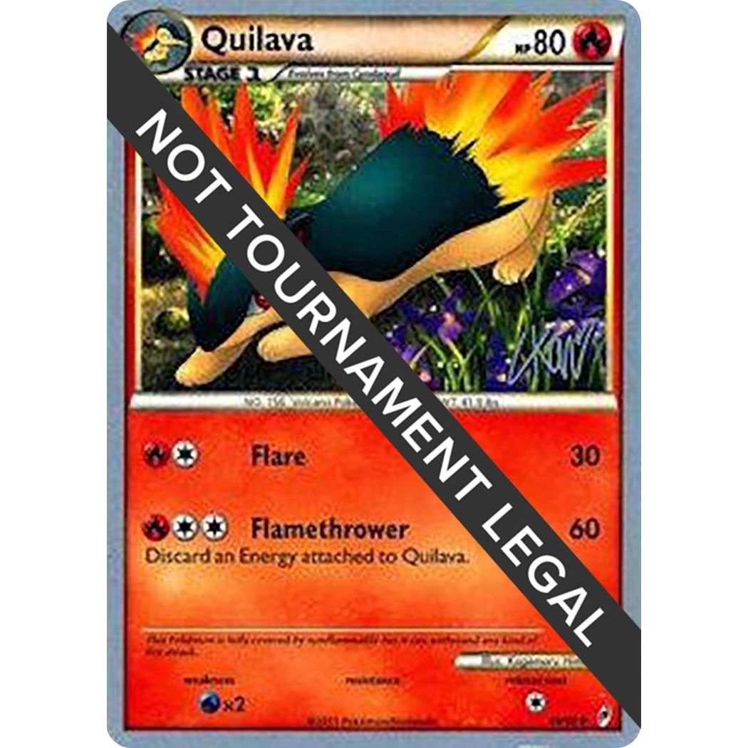 Image for Quilava - 2011 (Christopher Kan) (49/95) (WCD) - Pokemon