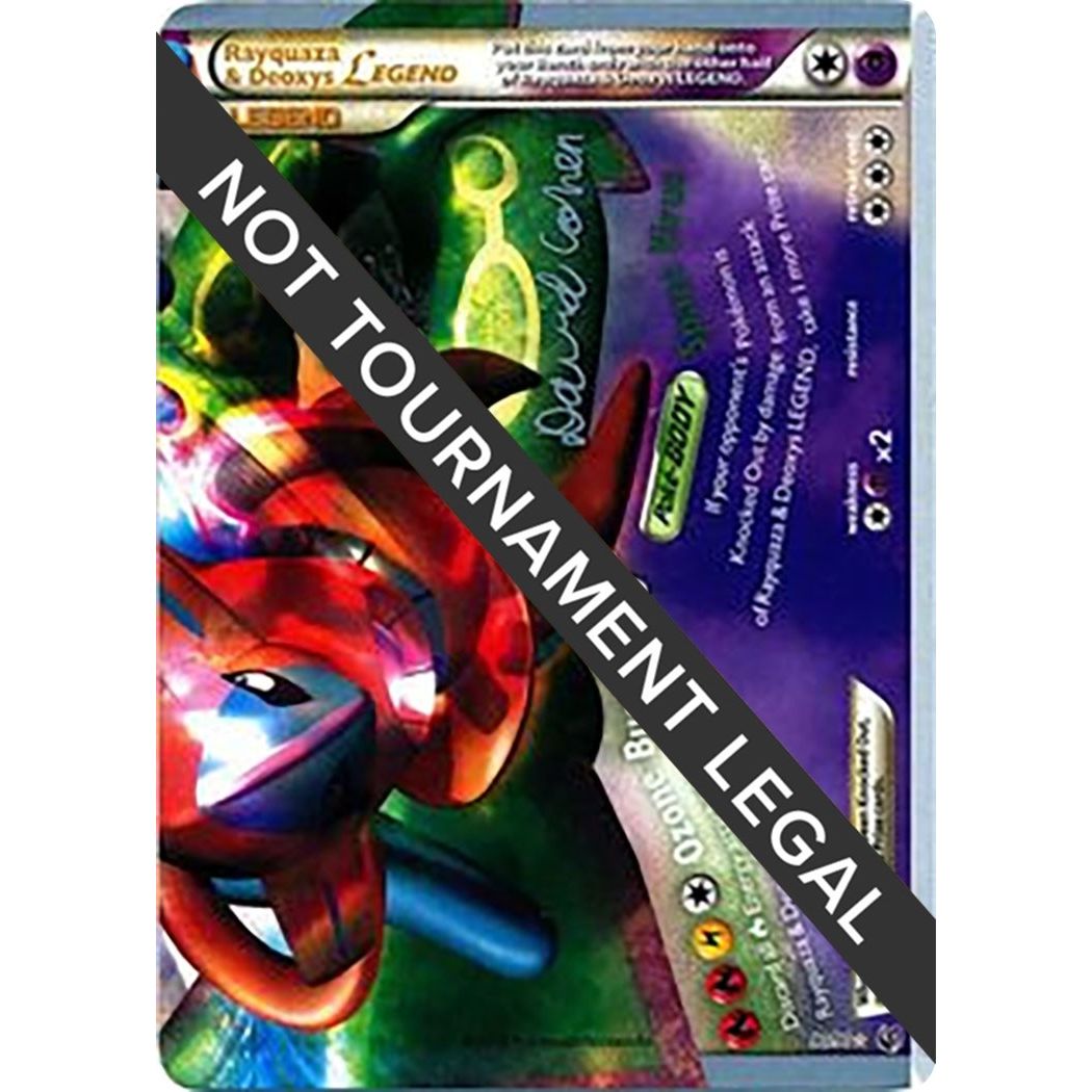 Image for Rayquaza & Deoxys Legend (90) - 2011 (David Cohen) (90/90) (WCD) - Pokemon