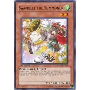 Image for Saambell the Summoner (GENF-EN029) (GENF) - YuGiOh