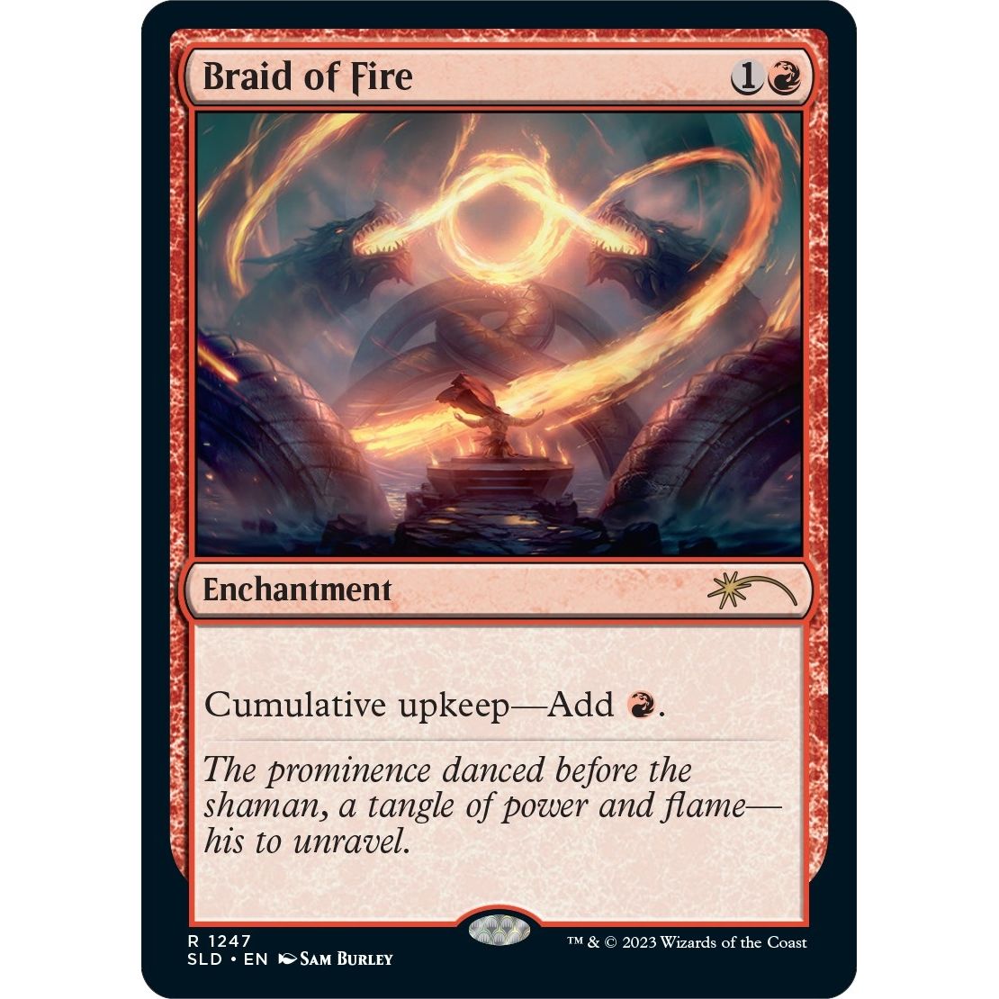 Image for Braid of Fire (1247) (1247) (SLD) - Magic: The Gathering
