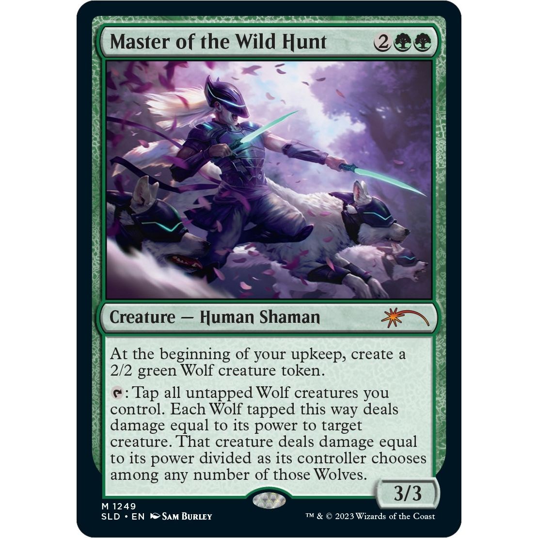 Image for Master of the Wild Hunt (1249) (SLD) - Magic: The Gathering