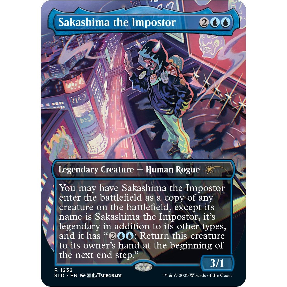 Image for Sakashima the Impostor (1232) (SLD) - Magic: The Gathering
