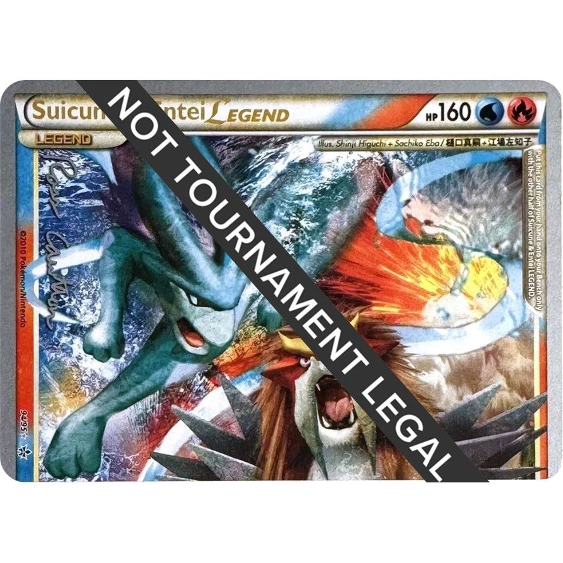 Image for Suicune & Entei LEGEND (94) - 2011 (Ross Cawthon) (94/95) (WCD) - Pokemon
