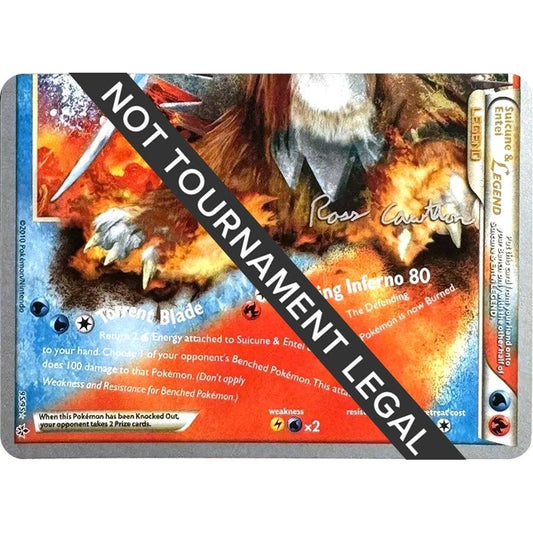 Image for Suicune & Entei Legend LEGEND (95) - 2011 (Ross Cawthon) (95/95) (WCD) - Pokemon