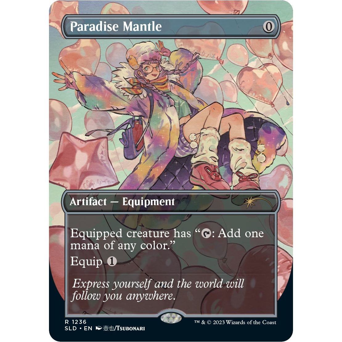 Image for Paradise Mantle (1236) (SLD) - Magic: The Gathering