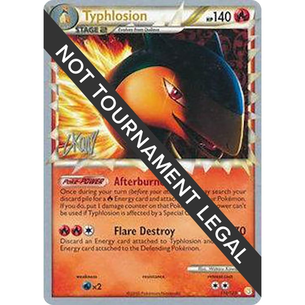 Image for Typhlosion - 2011 (Christopher Kan) (110/123) (WCD) - Pokemon