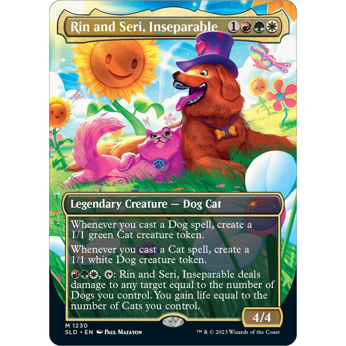 Image for Rin and Seri, Inseparable (1230) (1230) (SLD) - Magic: The Gathering