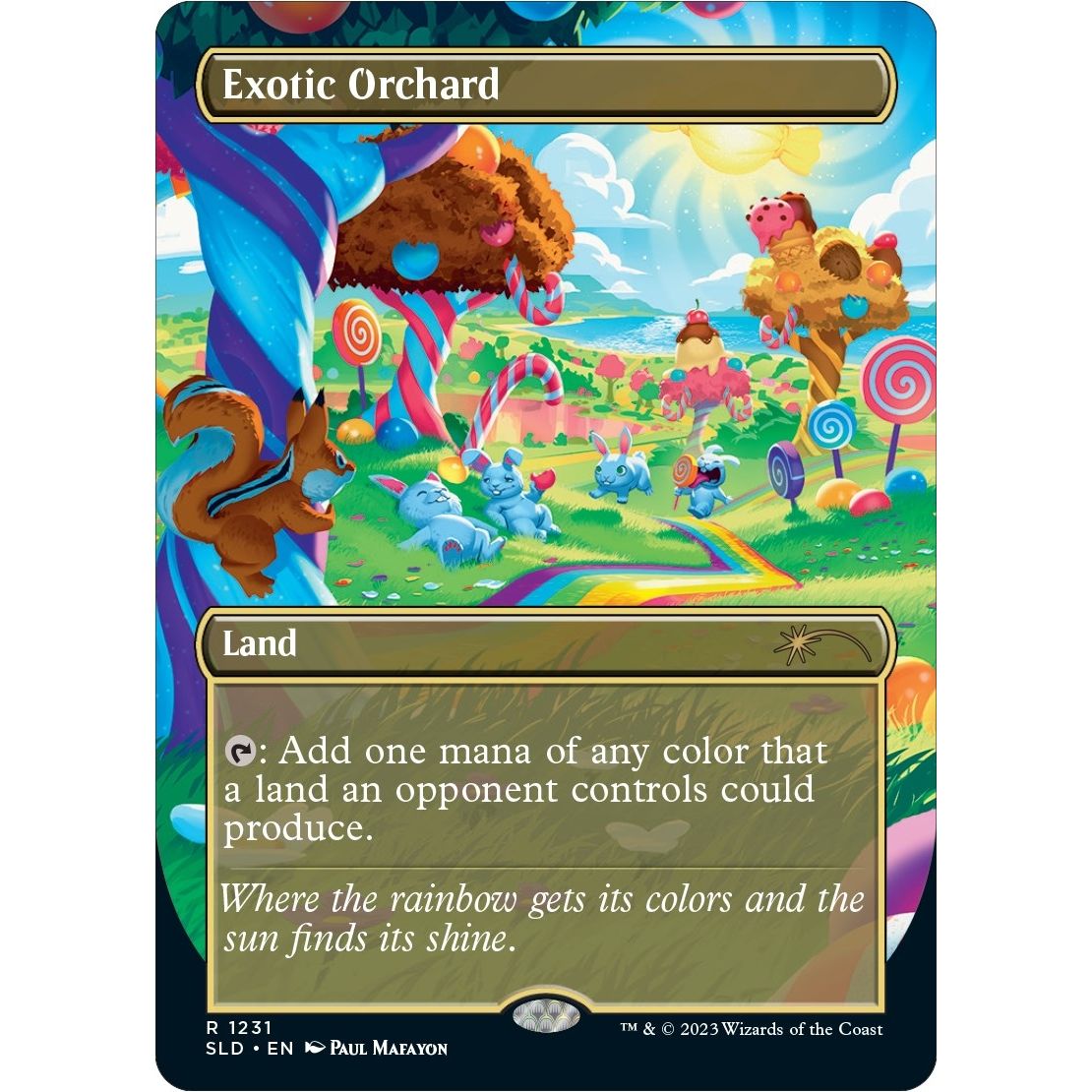 Image for Exotic Orchard (1231) (SLD) - Magic: The Gathering