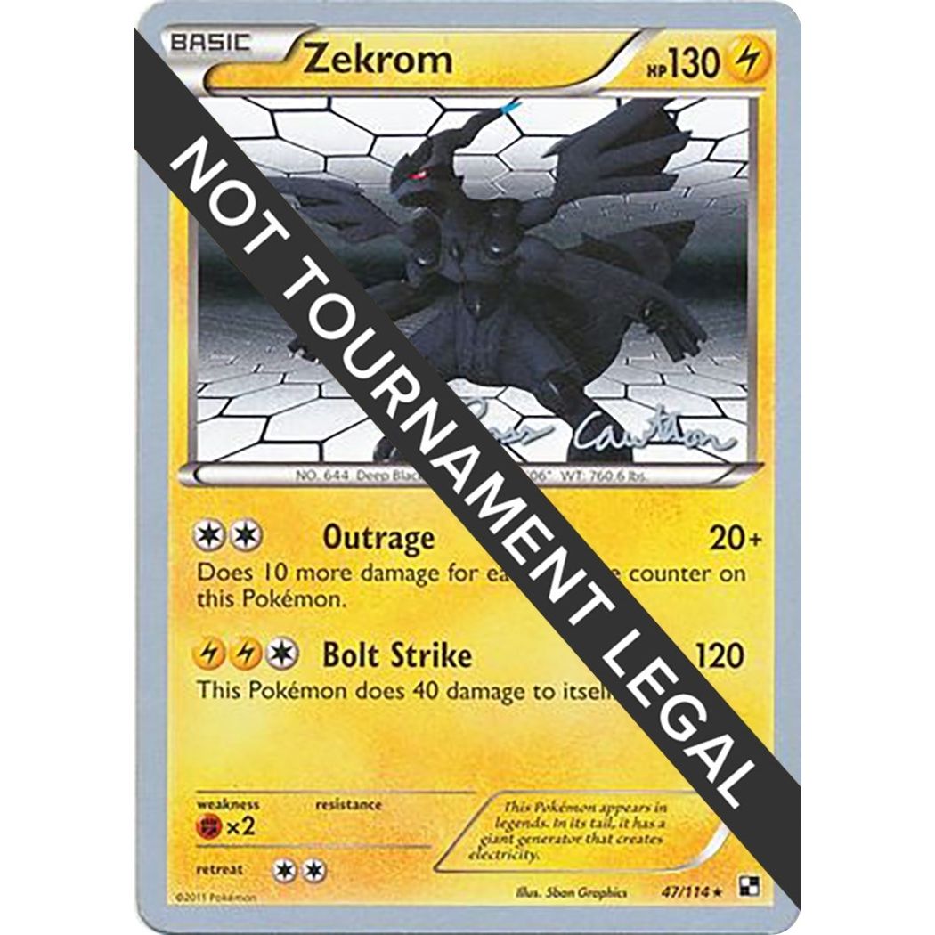 Image for Zekrom - 2011 (Ross Cawthon) (47/114) (WCD) - Pokemon
