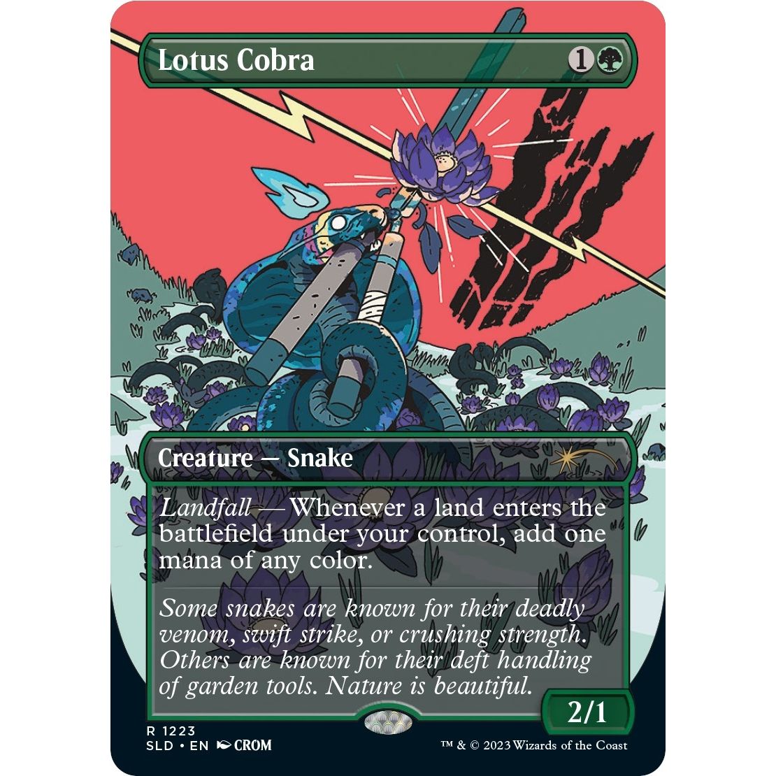 Image for Lotus Cobra (1223) (SLD) - Magic: The Gathering