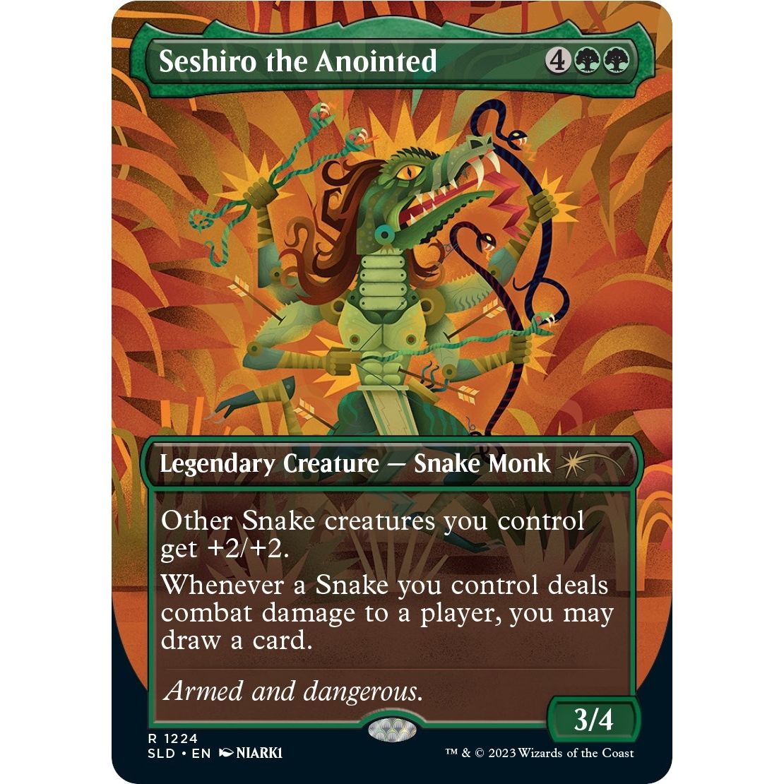 Image for Seshiro the Anointed (1224) (SLD) - Magic: The Gathering
