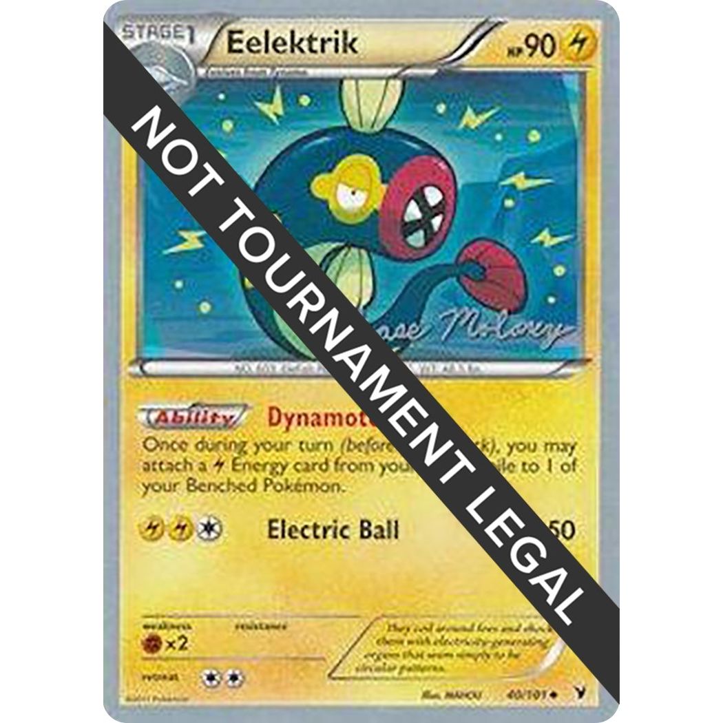 Image for Eelektrik - 2012 (Chase Moloney) (40/101) (WCD) - Pokemon
