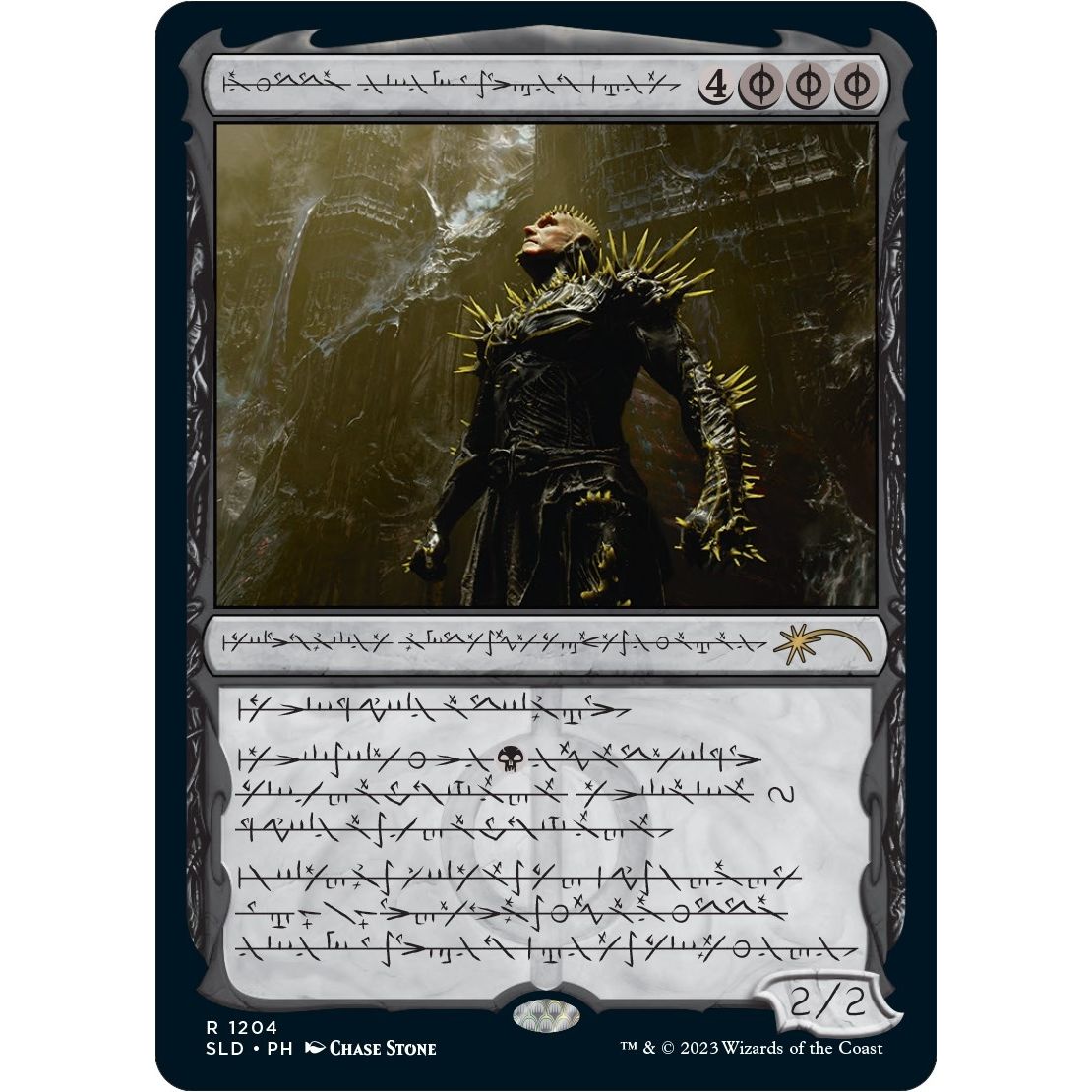 Image for K'rrik, Son of Yawgmoth (Phyrexian) (1204) (SLD) - Magic: The Gathering