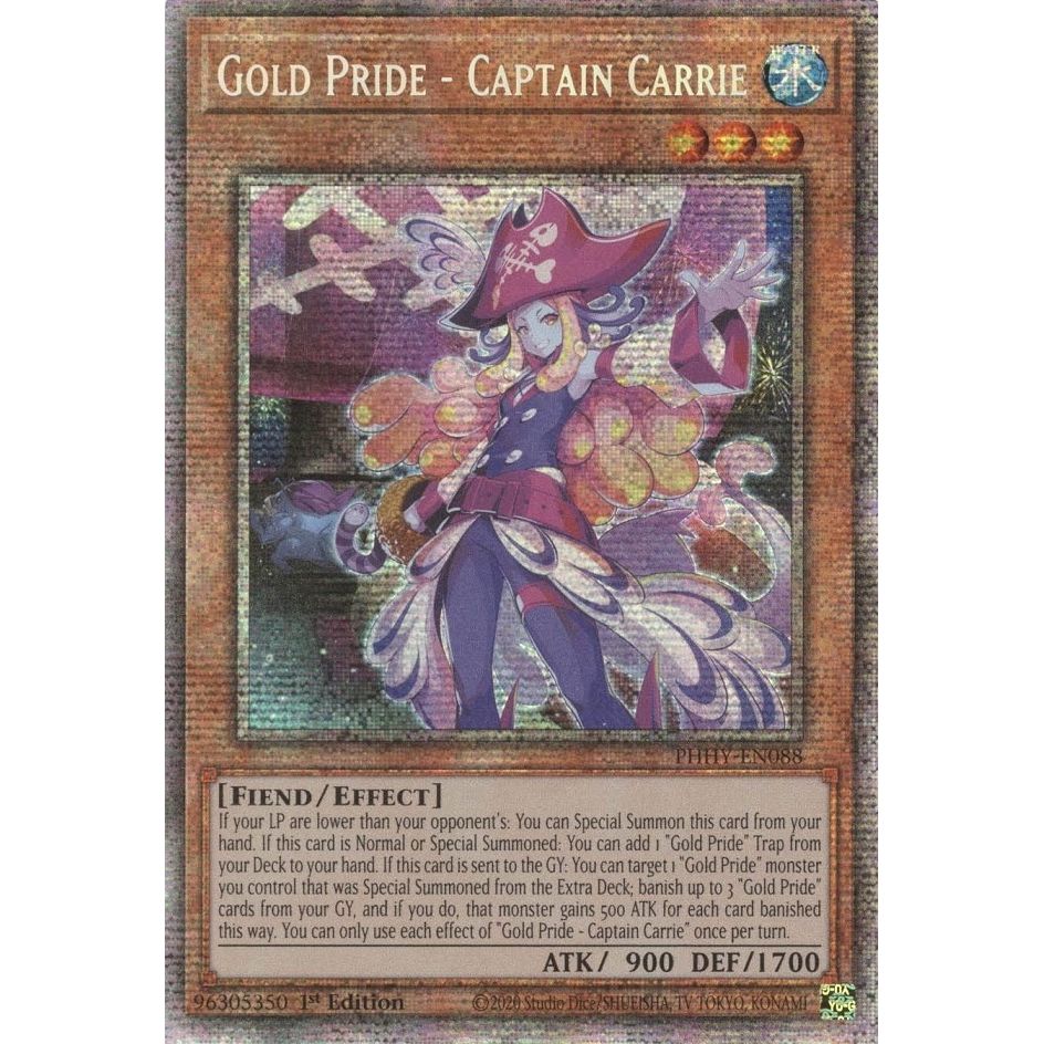 Image for Gold Pride - Captain Carrie (Starlight Rare) (PHHY-EN088) (PHHY) - YuGiOh